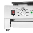 Buffalo Crêpes Bakplaat | Elektrisch | Oppervlak ø400 (rvs) | 3kw (230v) | 450x470x220(h)mm