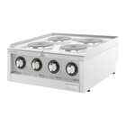 Buffalo 600-serie Elektrische Kookplaat Met 4 Kookzones