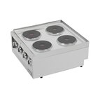 Buffalo 600-serie Elektrische Kookplaat Met 4 Kookzones