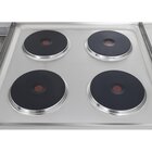 Buffalo 600-serie Elektrische Kookplaat Met 4 Kookzones