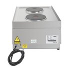 Buffalo 600-serie Elektrische Kookplaat Met 2 Kookzones