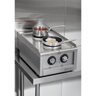 Buffalo 600-serie Elektrische Kookplaat Met 2 Kookzones
