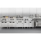 Buffalo 600-serie Geribbeld Elektrische Bakplaat 400 Mm