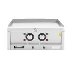 Buffalo 600-serie Elektrische Bakplaat Met Twee Zones, 600mm