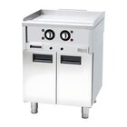 Buffalo 600-serie Elektrische Bakplaat Met Twee Zones, 600mm