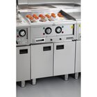 Buffalo 600-serie Elektrische Bakplaat Met Twee Zones, 600mm