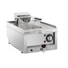 Buffalo Friteuse | 600-serie | Elektrisch | 8L | 60°c/190°c | 6kw (400v) | Aftapkraan | 400x600x240(h)mm