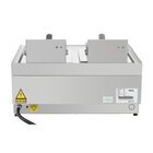 Buffalo 600-serie Elektrische Friteuse Met Dubbele Tank, 2 x 8 Liter