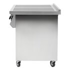 Buffalo Inductiefornuis | 4 Kookpunten | 14kw (400v) | Open Onderkast | Wielen (geremd) | 800x750x920(h)mm