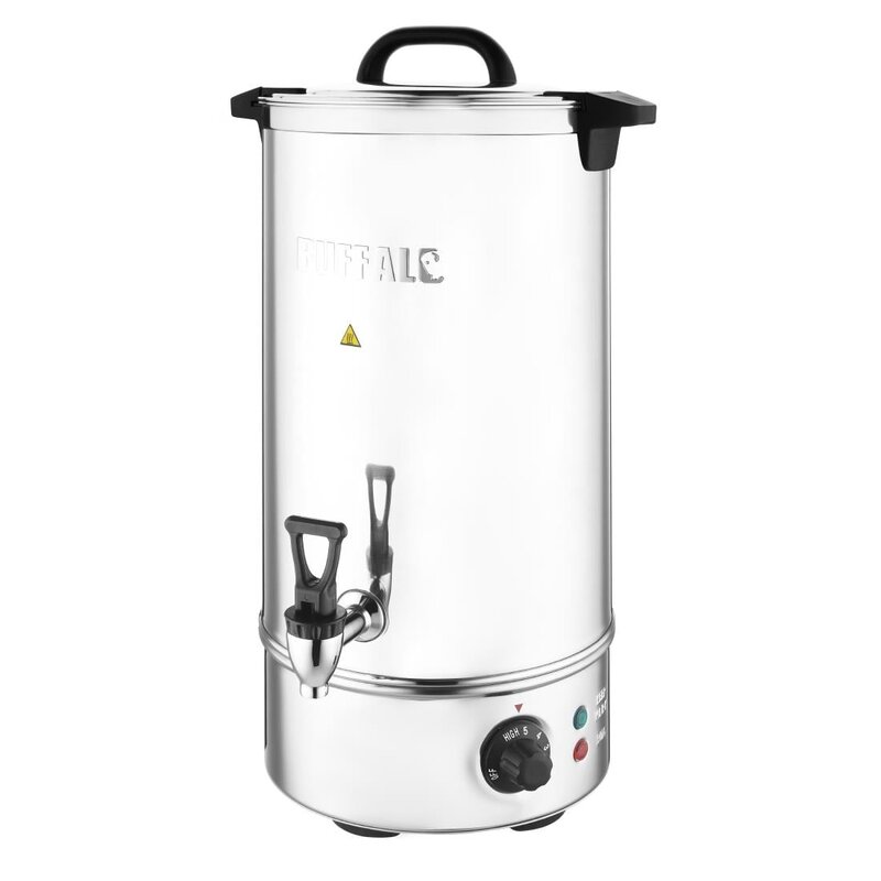 Buffalo Heetwaterdispenser | Energiezuinig | Rvs | 10l | 32°c/100°c | 2.6kw (230v) | ø330x538(h)mm