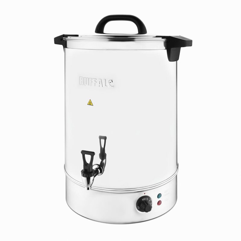 Buffalo Heetwaterdispenser | Energiezuinig | Rvs | 30l | 32°c/100°c | 2.6kw (230v) | ø490x585(h)mm