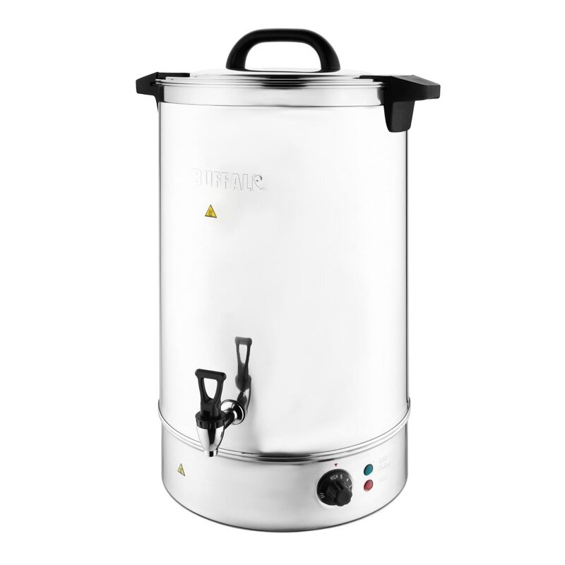 Buffalo Heetwaterdispenser | Energiezuinig | Rvs | 40l | 32°c/100°c | 2.6kw (230v) | ø490x644(h)mm