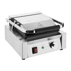 Buffalo Contact-/paninigrill | Bistro | Enkel | Gegroefd Oppervlak 230x225 (gietijzer) | 50°c/300°c | 1.45kw (230v) | 310x310x200(h)mm