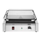 Buffalo Contact-/paninigrill | Bistro | Enkel | Gegroefd Oppervlak 343x227 (gietijzer) | 50°c/300°c | 2.2kw (230v) | 380x395x210(h)mm