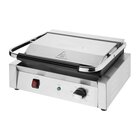 Buffalo Contact-/paninigrill | Bistro | Enkel | Gegroefd Oppervlak 343x227 (gietijzer) | 50°c/300°c | 2.2kw (230v) | 380x395x210(h)mm