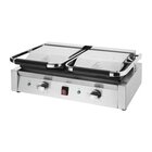 Buffalo Contact-/paninigrill | Bistro | Dubbel | Gegroefd Oppervlak (gietijzer) | 100°c/300°c | 2.9kw (230v) | 570x310x200(h)mm