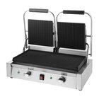 Buffalo Contact-/paninigrill | Bistro | Dubbel | Gegroefd Oppervlak (gietijzer) | 100°c/300°c | 2.9kw (230v) | 570x310x200(h)mm