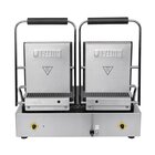 Buffalo Contact-/paninigrill | Bistro | Dubbel | Gegroefd Oppervlak (gietijzer) | 100°c/300°c | 2.9kw (230v) | 570x310x200(h)mm