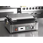 Buffalo Contact-/paninigrill | Bistro | Enkel XL | Glad Oppervlak (gietijzer) | 50°c/300°c | 2.5kw (230v) | Timer | 430x310x200(h)mm