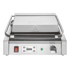 Buffalo Contact-/paninigrill | Bistro | Enkel XL | Glad/gegroefd Oppervlak (gietijzer) | 50°c/300°c | 2.5kw (230v) | Timer | 430x310x200(h)mm