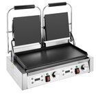 Buffalo Contact-/paninigrill | Bistro | Dubbel | Glad Oppervlak (gietijzer) | 50°c/300°c | 3.6kw (2x 230v) | Timers | 570x310x200(h)mm