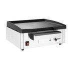 Buffalo Bak-/grillplaat | Elektrisch | Glad Oppervlak 385x280 (gietijzer) | 50°c/300°c | 1.8kw (230v) | 430x320x203(h)mm