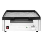 Buffalo Bak-/grillplaat | Elektrisch | Glad Oppervlak 385x280 (gietijzer) | 50°c/300°c | 1.8kw (230v) | 430x320x203(h)mm