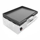 Buffalo Bak-/grillplaat | Elektrisch | Glad Oppervlak 372x367 (gietijzer) | 50°c/300°c | 2.8kw (230v) | 430x445x203(h)mm