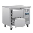 Polar Koelwerkbank | 124l | 2 Laden (1/1 Gn) | -2°c/+8°c | Geforceerd | 0.3kw | 925x700x860(h)m