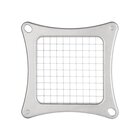 Vogue Groentesnijder Aluminium &amp; Rvs | 9,5 mm Mes | 253x253x470(h)mm