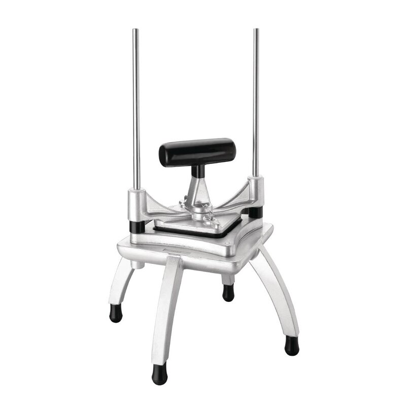 Vogue Groentesnijder Aluminium &amp; Rvs | 9,5 mm Mes | 253x253x470(h)mm