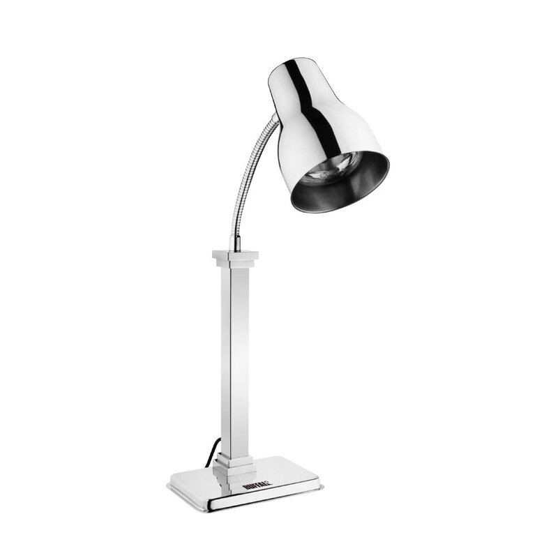 Buffalo Warmhoudlamp | Rvs | Zwenkbaar | Max. 250w | 260x180x670(h)mm