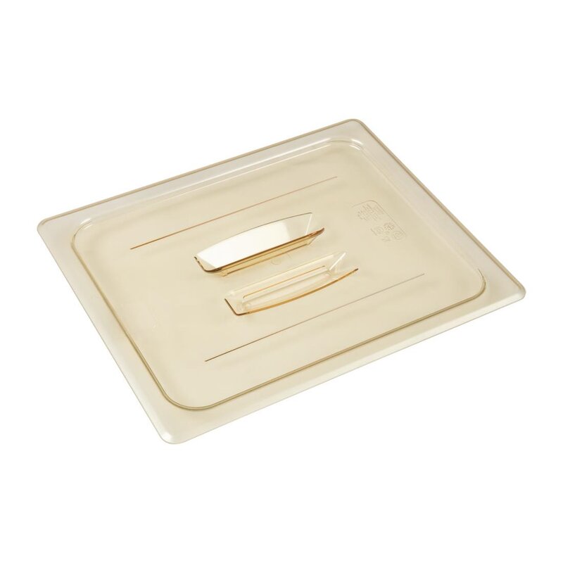 Cambro Hoge Warmte Polycarbonaat GN Deksel Met Handvat - 1/2