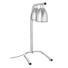 Buffalo Warmhoudbrug | Aluminium | Hoogte Verstelbaar | Infraroodlampen (2x 250w) | 1/1 GN | 350x430x800(h)mm