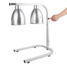 Buffalo Warmhoudbrug | Aluminium | Hoogte Verstelbaar | Infraroodlampen (2x 250w) | 1/1 GN | 350x430x800(h)mm