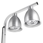 Buffalo Warmhoudbrug | Aluminium | Hoogte Verstelbaar | Infraroodlampen (2x 250w) | 1/1 GN | 350x430x800(h)mm