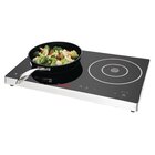 Caterlite Inductiekookplaat | 2 Kookpunten | 60°c/240°c | 3kw (230v) | Touchbediening | 608x370x56(h)mm