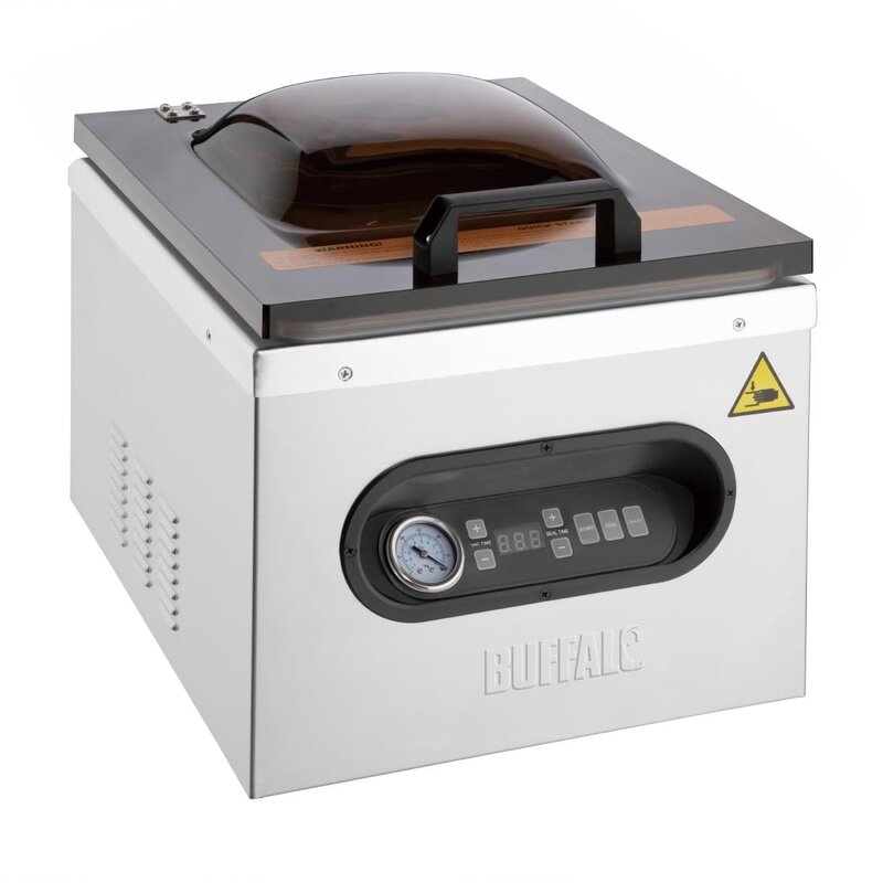 Buffalo Vacumeermachine | 9L | Seallengte 300mm | Sealsnelheid 3-9sec | 359x425x366(h)mm