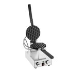 Buffalo Wafelijzer | Enkel | Bubble Wafels | 50°c/250°c | 1.4kw (230v) | Draaibaar | Timer | 275x540x225(h)mm