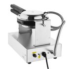 Buffalo Wafelijzer | Enkel | Bubble Wafels | 50°c/250°c | 1.4kw (230v) | Draaibaar | Timer | 275x540x225(h)mm