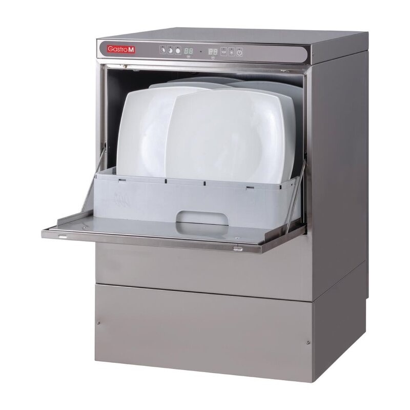 Gastro M Horeca Vaatwasser | Mand 500x500mm | 230v | Afvoerpomp | Zeeppomp | Naglanspomp | Breaktank | 600x570x830(h)mm