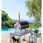 Louis Tellier Buitenoven | Marcel | Hout/houtskool | Temperatuurregeling | 440x755x920(h)mm