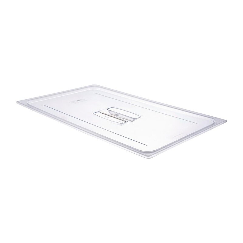 Cambro Gn-deksel | Polycarbonaat | 1/1 GN | Handgreep