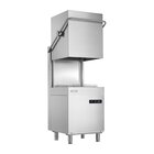Buffalo Doorschuifvaatwasser | Mand 500x500 | Afvoerpomp | Zeeppomp | Naglanspomp | 400v | Touchscreen | 700x785x1480/1960(h)mm