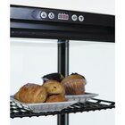 Polar Gebaksvitrine | 235l | Zwart | +2°c/+12°c | 5 Schappen | 515x485x1690(h)mm