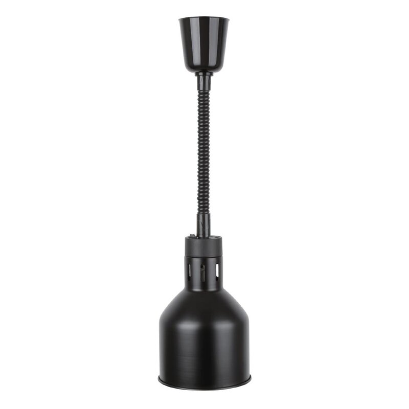 Buffalo Warmhoudlamp | Zwart | Hoogte Verstelbaar | Max. 250w | 216(h)mm