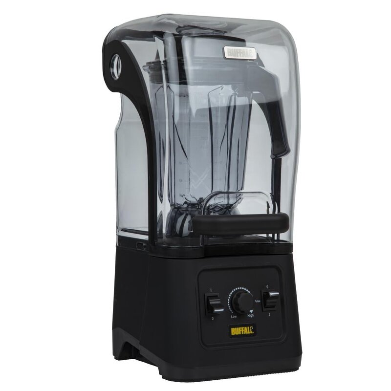 Buffalo Blender Met Geluidskap 2,5l | Handmatige Bediening | 253x236x548(h)mm