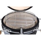 Buffalo Kamado Barbecue | Houtskool | Rooster (ø485) | Temperatuurweergave | Wielen (geremd) | 1330x760x1180(h)mm