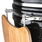Buffalo Kamado Barbecue | Houtskool | Rooster (ø485) | Temperatuurweergave | Wielen (geremd) | 1330x760x1180(h)mm