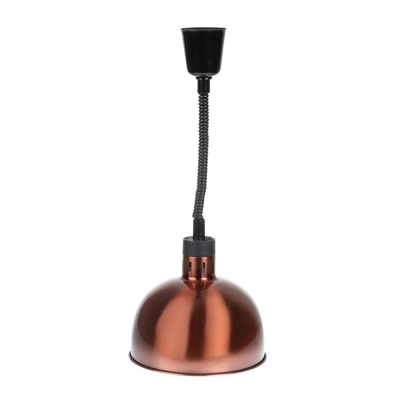 Buffalo Warmhoudlamp | Koper | Hoogte Verstelbaar | Max. 250w | 200(h)mm